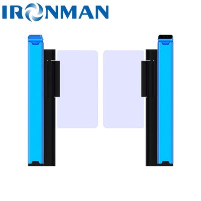 بوابة عجلة الحركة من الزجاج الاكريليك/المُحَمَّم مع التعرف على الوجه الحل النهائي لمراقبة الوصول